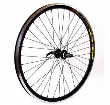 KOŁO 27,5" TYŁ WOLNOBIEG QR STOŻEK CZARNY P/ALU