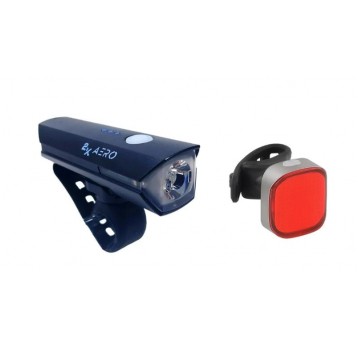 KOMPLET OŚWIETLENIA 2K AERO 550 LUMEN SOLID USB