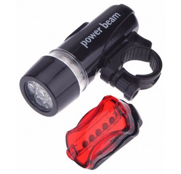 KOMPLET OŚWIETLENIA 5LED BC-FL1503/TL5388 /bez bat