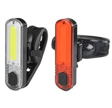 KOMPLET OŚWIETLENIA JY-6056 10/10-LED AKUM USB