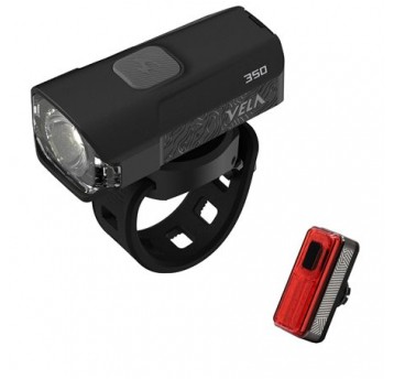 KOMPLET OŚWIETLENIA MOON VELA350+HELIX LITE100 USB