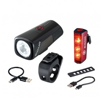 KOMPLET OŚWIETLENIA SIGMA BUSTER 400 + RL80