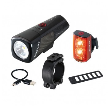 KOMPLET OŚWIETLENIA SIGMA BUSTER 800 + RL80