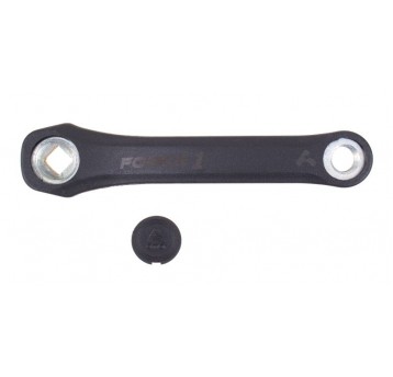 KORBA LEWA 150mm KWADRAT CZARNA FORCE