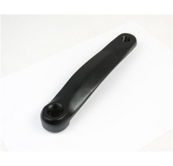 KORBA LEWA ALUMINIOWA CZARNA ALU 170 mm