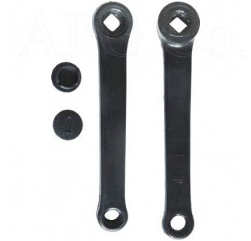 KORBA LEWA STALOWA OBLEWANA CZARNA 130033A