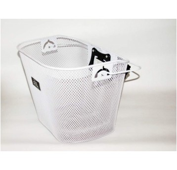 KOSZ PRZÓD BIAŁY Z SIATKI TYPU NOWY CLICK NA KIER