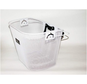 KOSZ PRZÓD BIAŁY Z SIATKI TYPU NOWY CLICK NA KIER