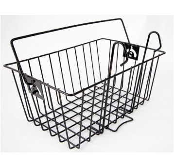 KOSZ PRZÓD CZARNY DRUT ZAWIESZANY KZ-1