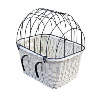 KOSZ PRZÓD DO PRZEWOZU ZWIERZĄT BIAŁY