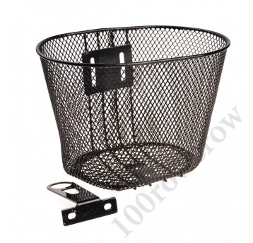 KOSZ PRZÓD DZIEC. CZARNY SIATKA 28x20x20