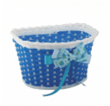 KOSZ PRZÓD DZIEC. HL-BS02-6 NIEBIESKI WSTĄŻKA