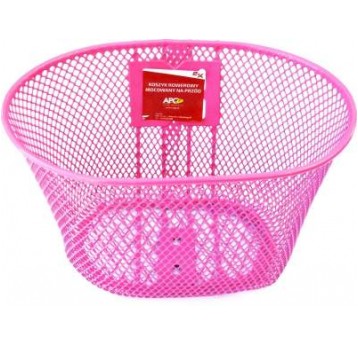 KOSZ PRZÓD DZIEC. HT-022 RÓŻOWY SIATKA