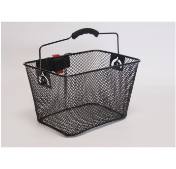 KOSZ PRZÓD HB-058 CLICK CZARNY 29X20X16cm