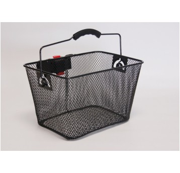 KOSZ PRZÓD HB-058 CLICK CZARNY 29X20X16cm