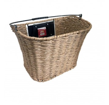 KOSZ PRZÓD HT-PS-512E PLECIONY JASNY BRĄZ