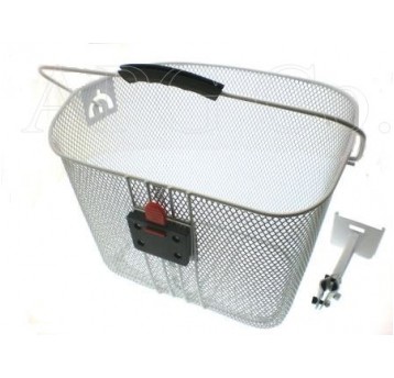 KOSZ PRZÓD SIATKA MOC. DO SZTYCY HT-102-1 BIAŁY