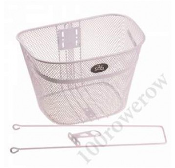 KOSZ PRZÓD SIATKA PRZYKRĘCANY NA STAŁE HT012 BIAŁY