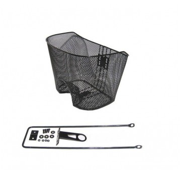 KOSZ PRZÓD SIATKA SAFE POD LAMPĘ HT-112 1" CZARNY