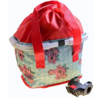 KOSZ-TORBA PRZÓD HT-418 TURKUS-CZERW