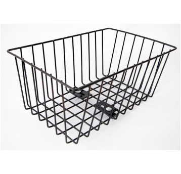 KOSZ TYŁ CZARNY DRUT WĄSKI BP-1 NA BAGAŻNIK PRZYKR