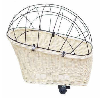 KOSZ TYŁ DO PRZEWOZU ZWIERZĄT BIAŁY