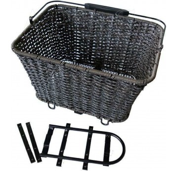 KOSZ TYŁ HT-901-PS PLECIONY 40x30x25 NA ZATRZASK