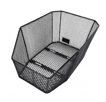 KOSZ TYŁ PRZYKRĘANY DO BAG. SIATKA+DRUT CZARNY