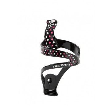 KOSZYK BIDONU ACCENT DOTS CZAR-RÓŻ-BIAŁY