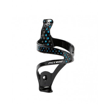 KOSZYK BIDONU ACCENT DOTS CZAR-SZAR-NIEBIESKI