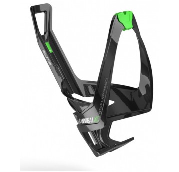 KOSZYK BIDONU ELITE CANNIBAL XC BLACK GLOSSY GREEN