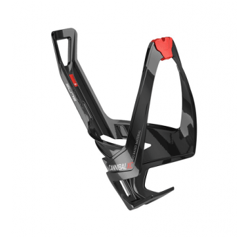 KOSZYK BIDONU ELITE CANNIBAL XC BLACK GLOSSY RED