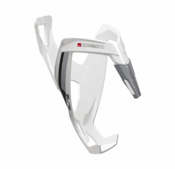 KOSZYK BIDONU ELITE CUSTOM RACE+ BIAŁO/CZARNY