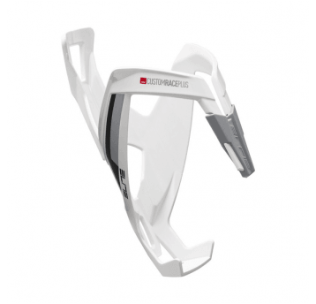 KOSZYK BIDONU ELITE CUSTOM RACE+ BIAŁO/CZARNY