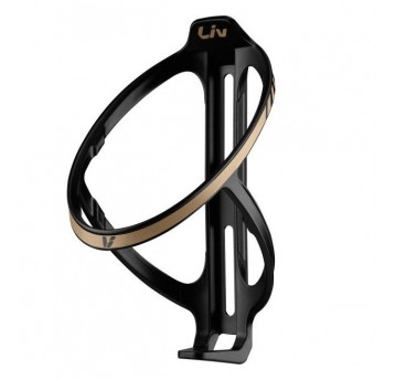 KOSZYK BIDONU LIV AIRWAY ELITE MAT BLACK GOLD