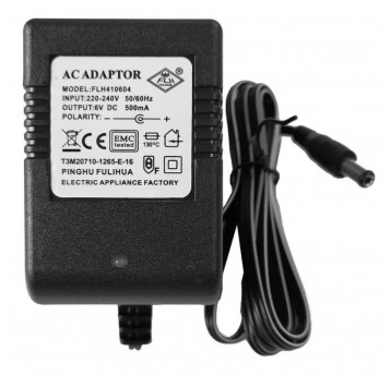 ŁADOWARKA 6V 500mA Z DIODĄ LED