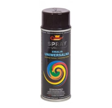 LAKIER CHAMPION CZARNY POŁYSK 400ML RAL9005