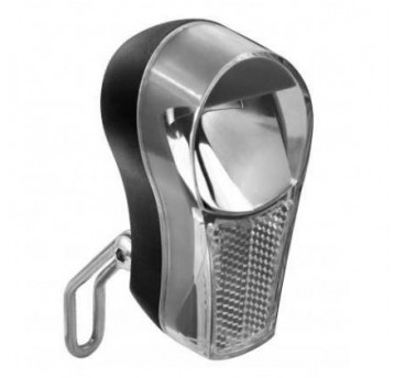 LAMPA PRZÓD 1-DIODA Z ODBLASKIEM JY-7123 BATERIE