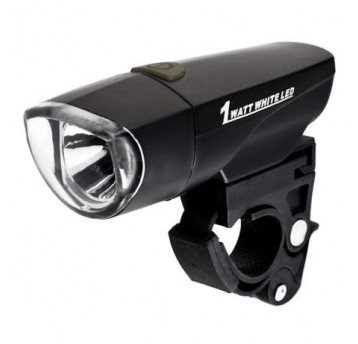 LAMPA PRZÓD 1 WAT LED XC-785 CZARNA