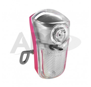 LAMPA PRZÓD 160263 S-W 4XAA RÓŻOWA BOX