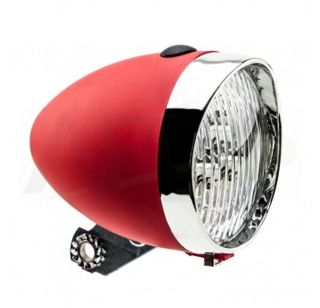 LAMPA PRZÓD 160302 3 DIODY BATERIE CZERWONA
