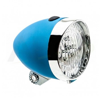 LAMPA PRZÓD 160302 3 DIODY BATERIE NIEBIESKIE