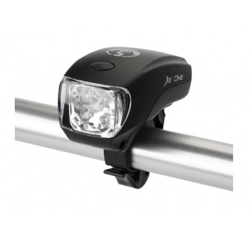 LAMPA PRZÓD DEONE 5 DIÓD CZARNA HL-DE025