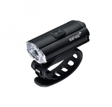LAMPA PRZÓD INFINI TRON 100 LUMENÓW BLACK USB