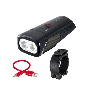 LAMPA PRZÓD SIGMA BUSTER 1100 FL CZARNA