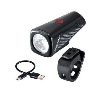 LAMPA PRZÓD SIGMA BUSTER 150 FL CZARNA