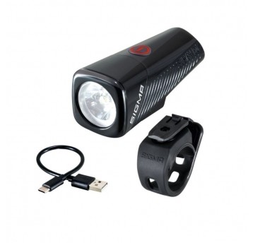 LAMPA PRZÓD SIGMA BUSTER 150 FL CZARNA