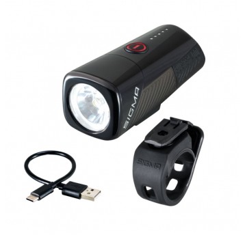 LAMPA PRZÓD SIGMA BUSTER 400 FL CZARNA