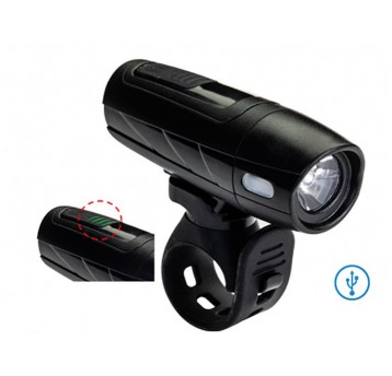 LAMPA PRZÓD USB XC-283LS 1LEDx3W;3,7V; 1300mAh 6 f