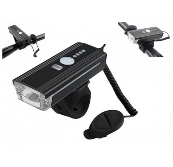 LAMPA PRZÓD USB300lumen SYGNAŁ DŹWIĘK.CZ. ZMIERZCH